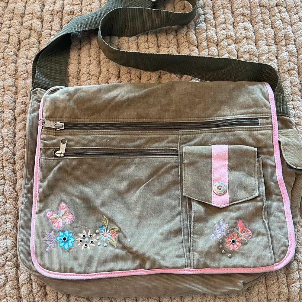 Mudd girls over shoulder book bag